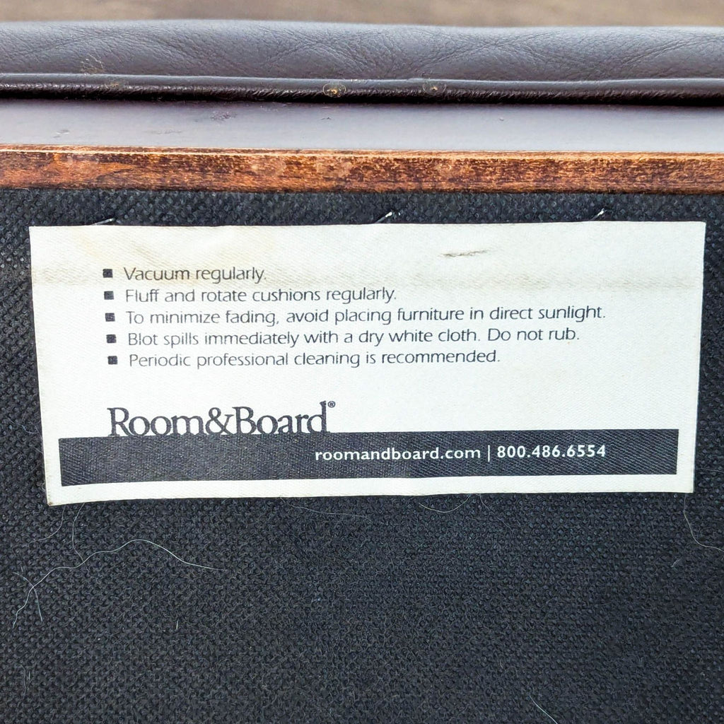 Room & Board Ava Leather Counter Stool