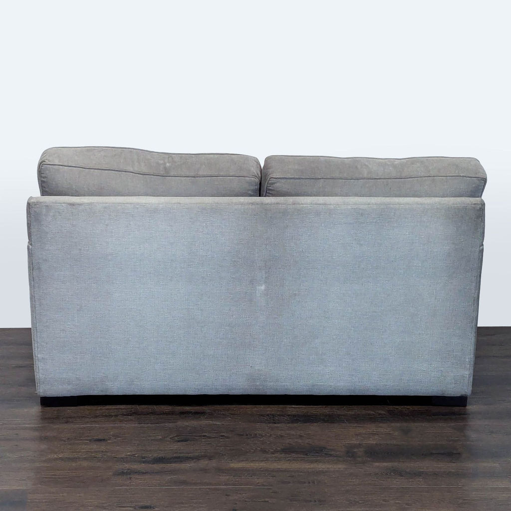 Jonathan Louis Modern Gray Loveseat with Loose Back Cushions - Accepted Offer (48.05% discount)