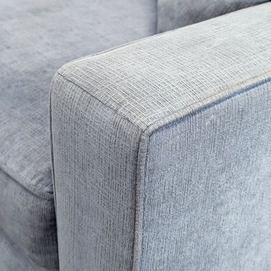 Jonathan Louis Modern Gray Loveseat with Loose Back Cushions - Accepted Offer (48.05% discount)