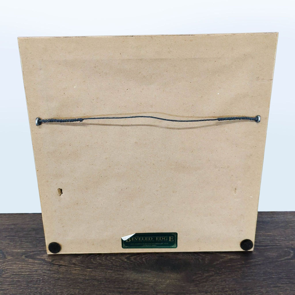 Signed black and white flower print in detailed gold frame; stylish wall art from Prints & Maps.