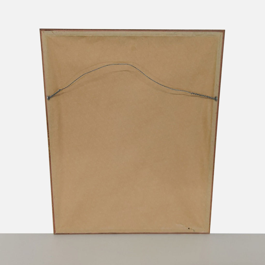 Professionally matted art print of a stylish lady holding a blue parasol, ready to hang in any space.