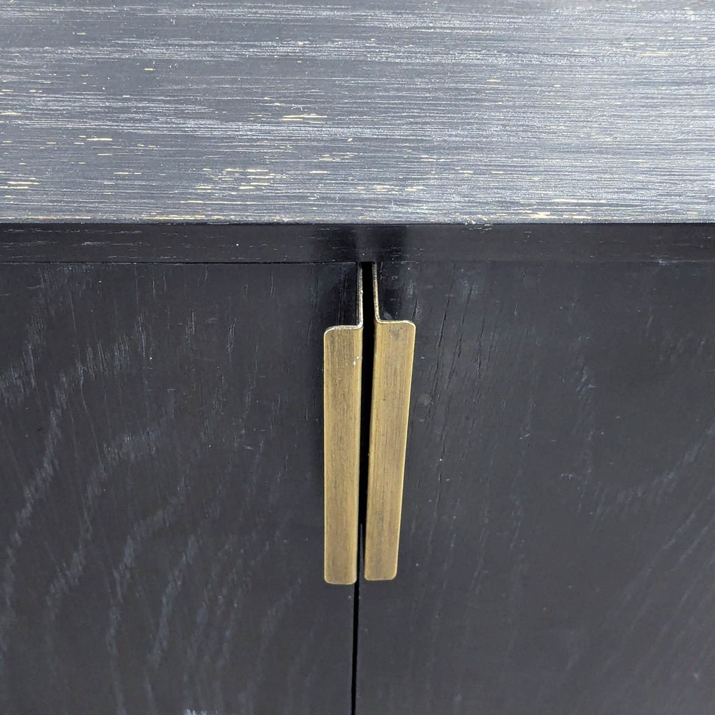Article Bar Cabinet on Metal Base