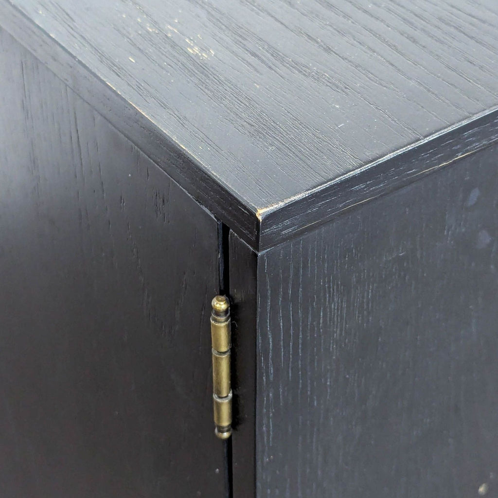 Article Bar Cabinet on Metal Base