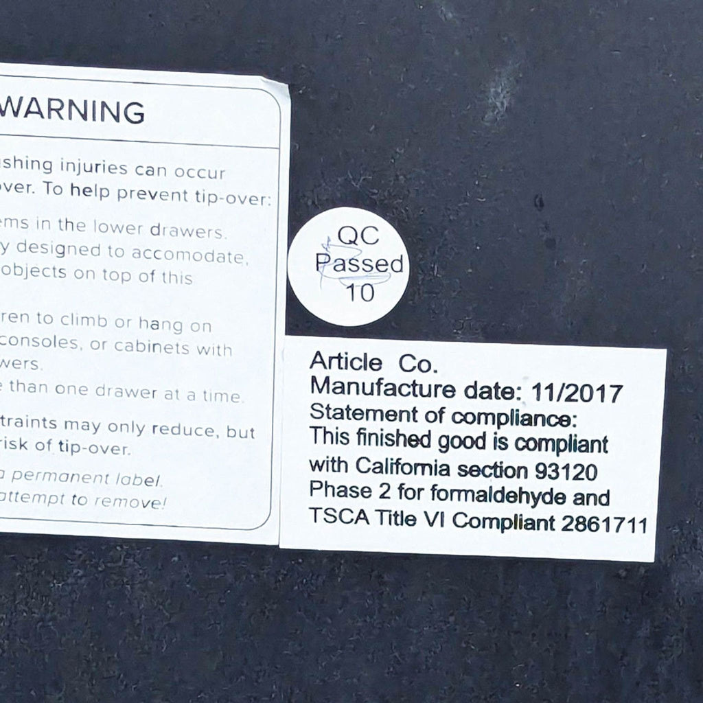 Article Bar Cabinet on Metal Base