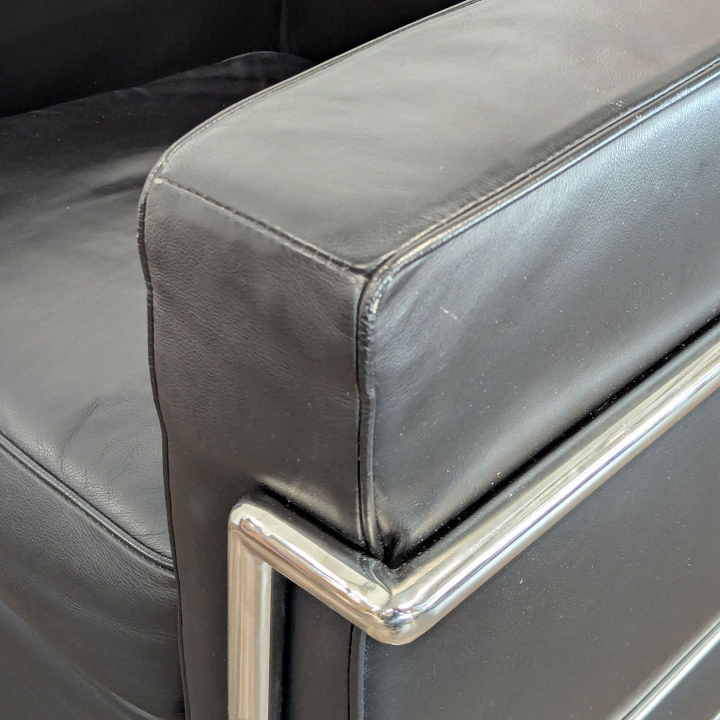 3. Contemporary 29-inch Design Within Reach lounge chair, designed for comfortable seating in stylish lounges.