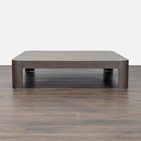 Restoration Hardware Square Wood Coffee Table
