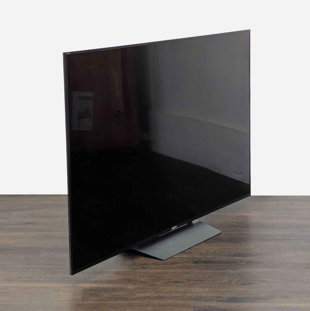 Modern Sony TV with a 65-inch LED display, narrow bezels, and sleek stand for immersive home viewing.