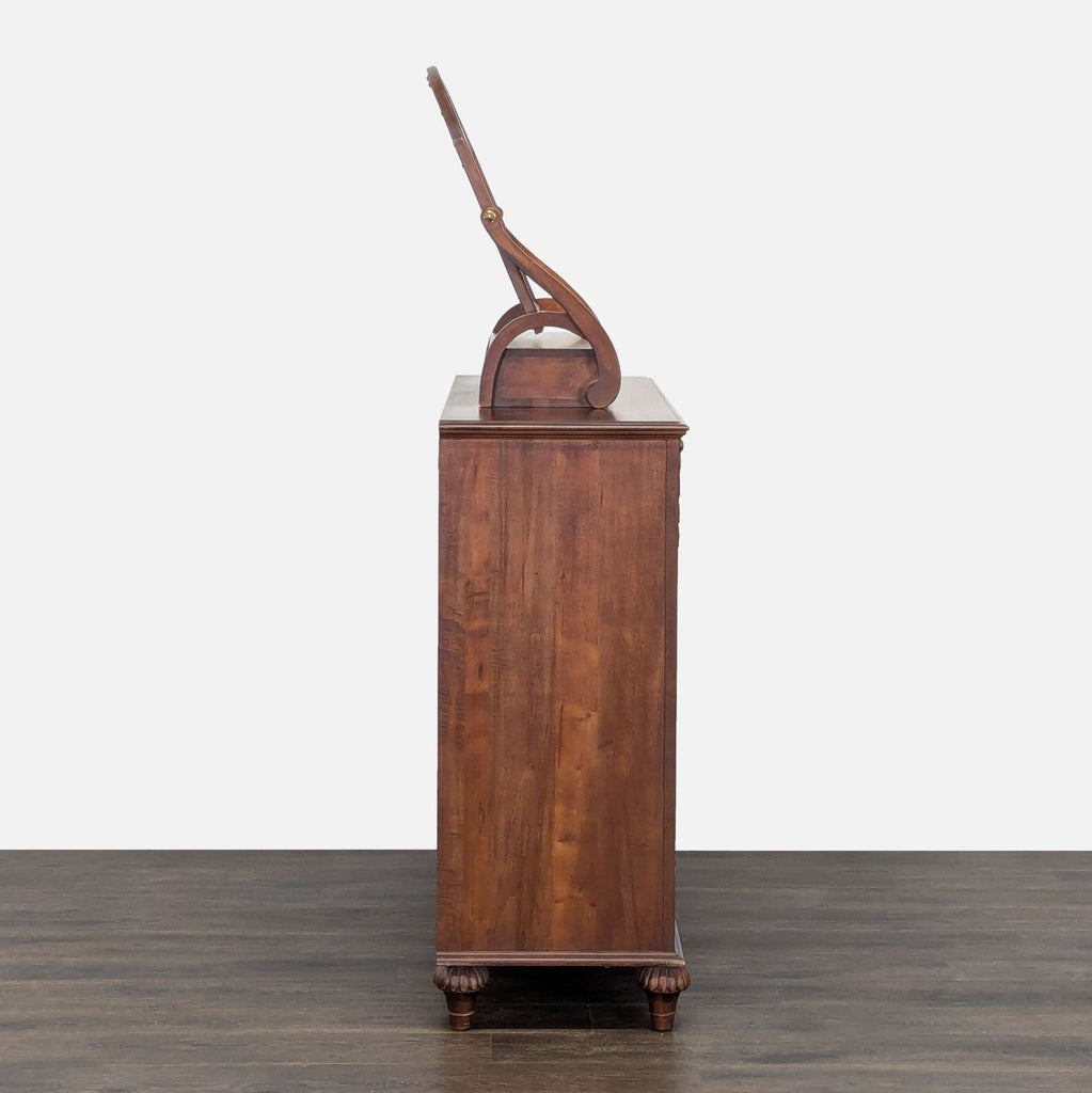 Dresser with mirror (I am pretty sure it's Ethan Allen)