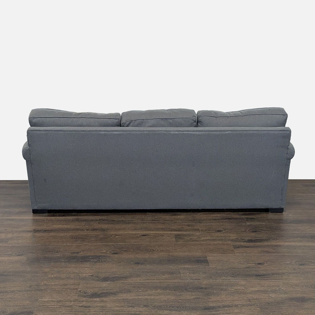 Jonathan Louis 3-Seat Gray Sofa with Rolled Arms - Accepted Offer (11.86% discount)