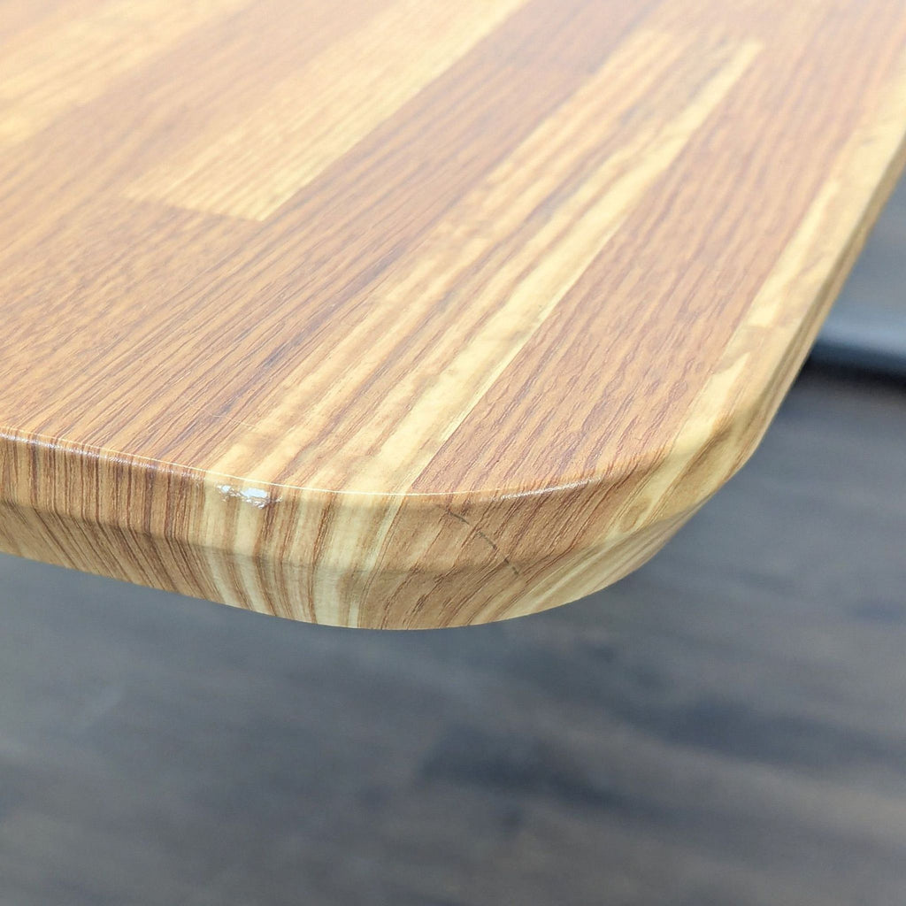 Varidesk Electric Adjustable Standing Desk with Wood Finish