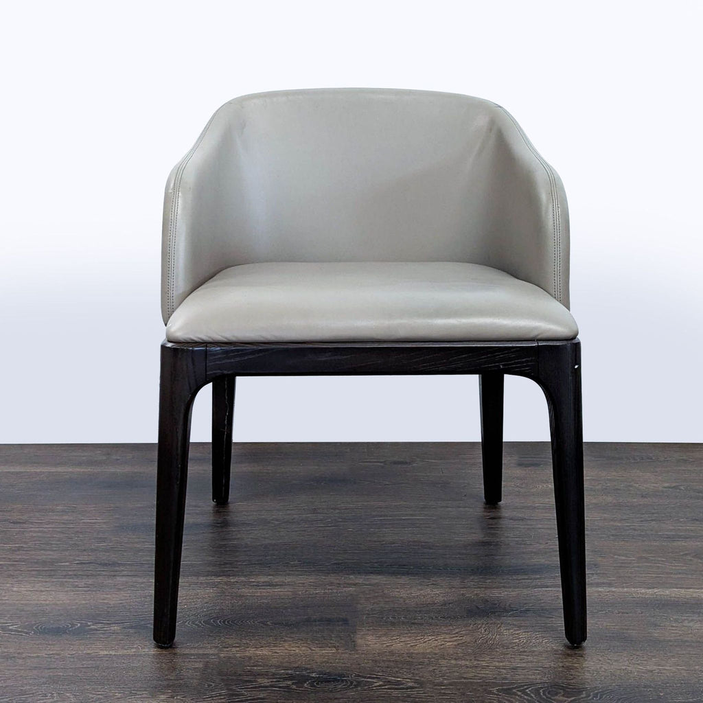 Moniker Home Modern Extendable Dining Table  with  8 Restoration Hardware Leather Chairs - Accepted Offer (25.51% discount)