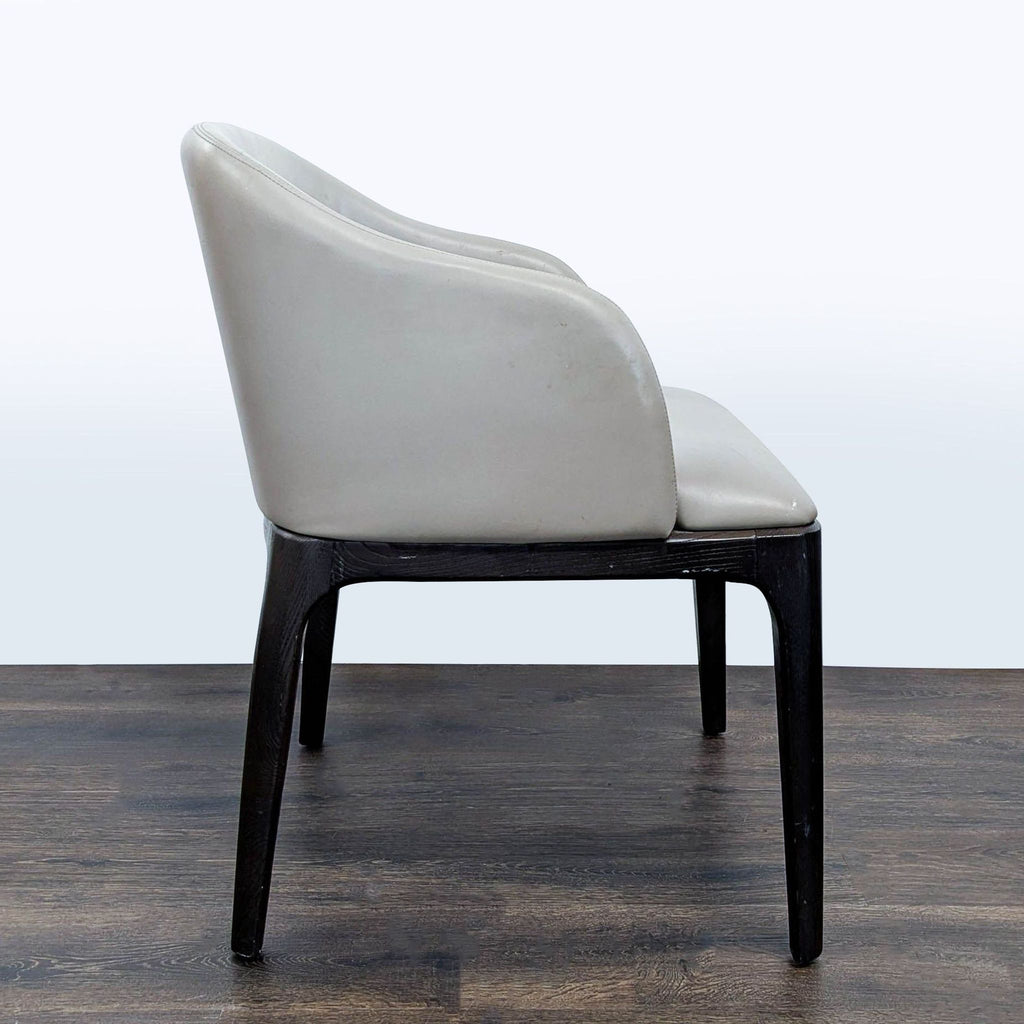 Moniker Home Modern Extendable Dining Table  with  8 Restoration Hardware Leather Chairs - Accepted Offer (25.51% discount)