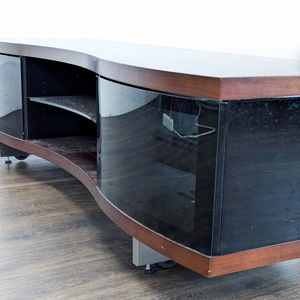 BDI Ola Chocolate Curved TV Cabinet - Accepted Offer (9.33% discount)