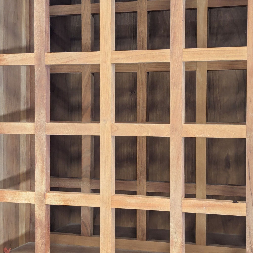 Room & Board Custom Bar Cabinet with Wine Rack