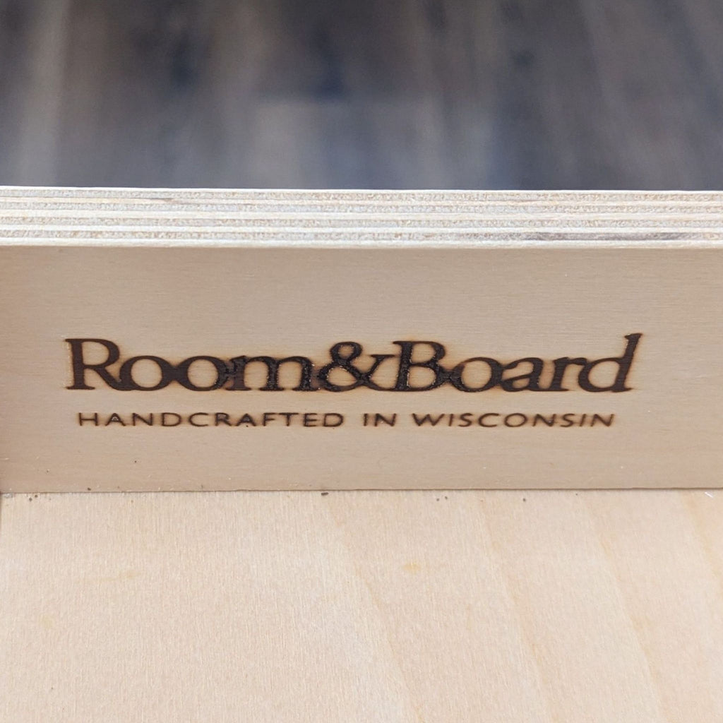 Room & Board Custom Bar Cabinet with Wine Rack