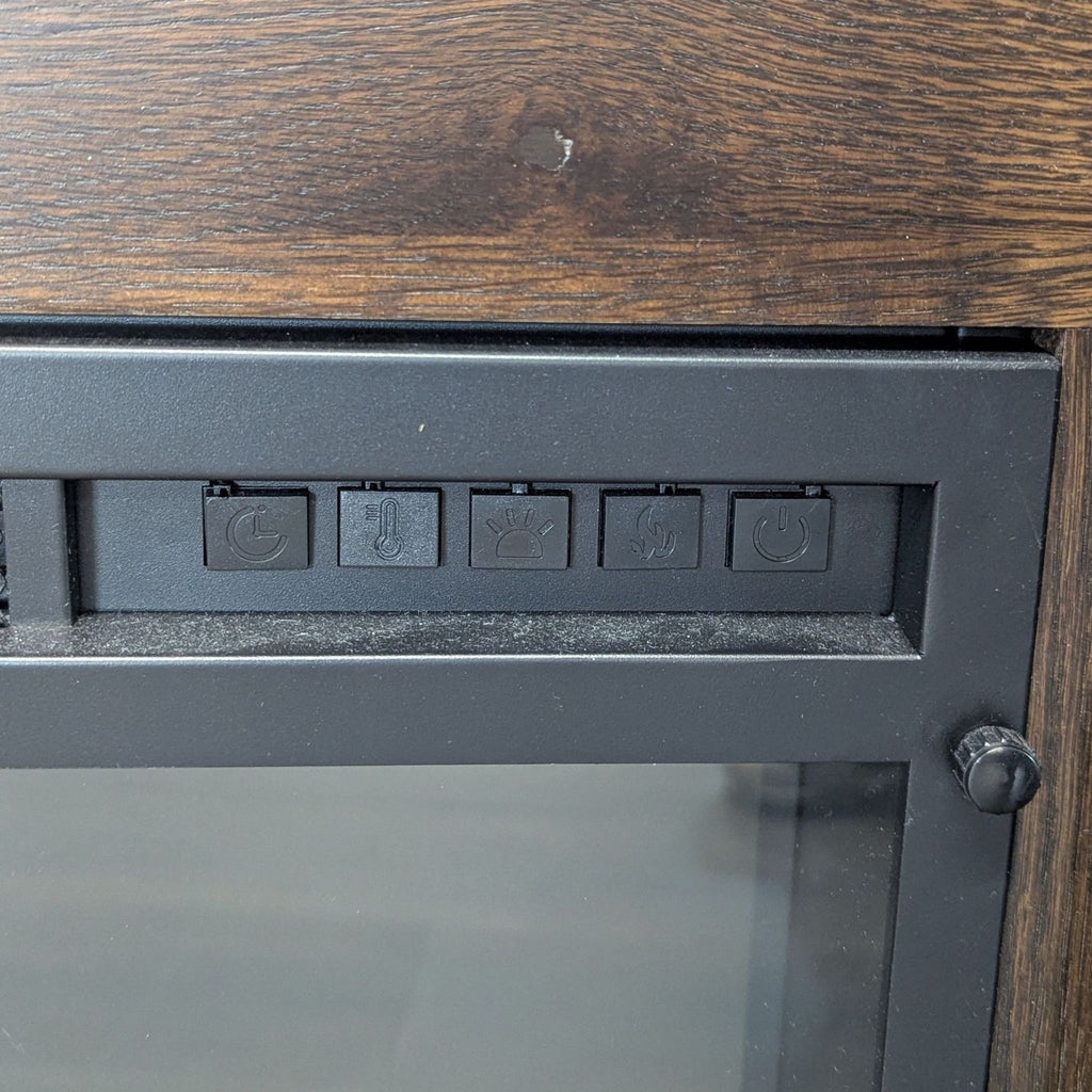 Living Spaces Kabria Cocoa Fireplace TV Stand - Accepted Offer (25.51% discount)