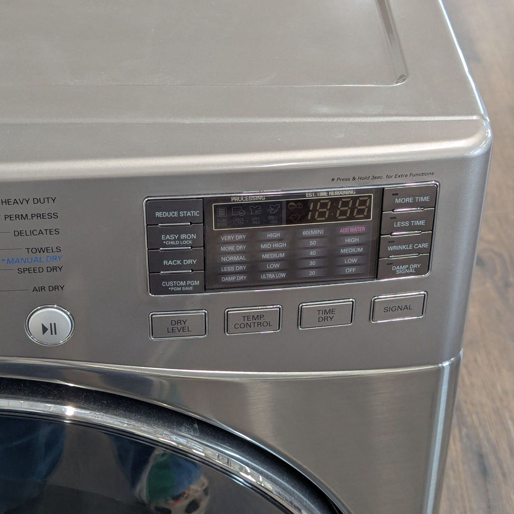 LG Ultra Large Capacity Electric Dryer with TrueSteam Technology