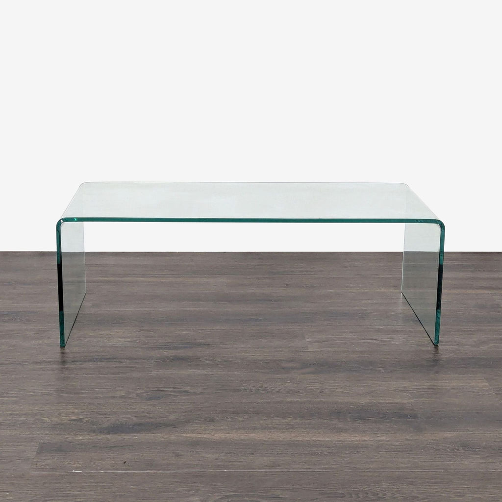 Certainly! However, I don't see any images or details about the specific item in your message. If you provide the images or a full description of the coffee table, I'll be able to create the appropriate alt texts for you. Please upload or describe the item, and I'll assist right away!