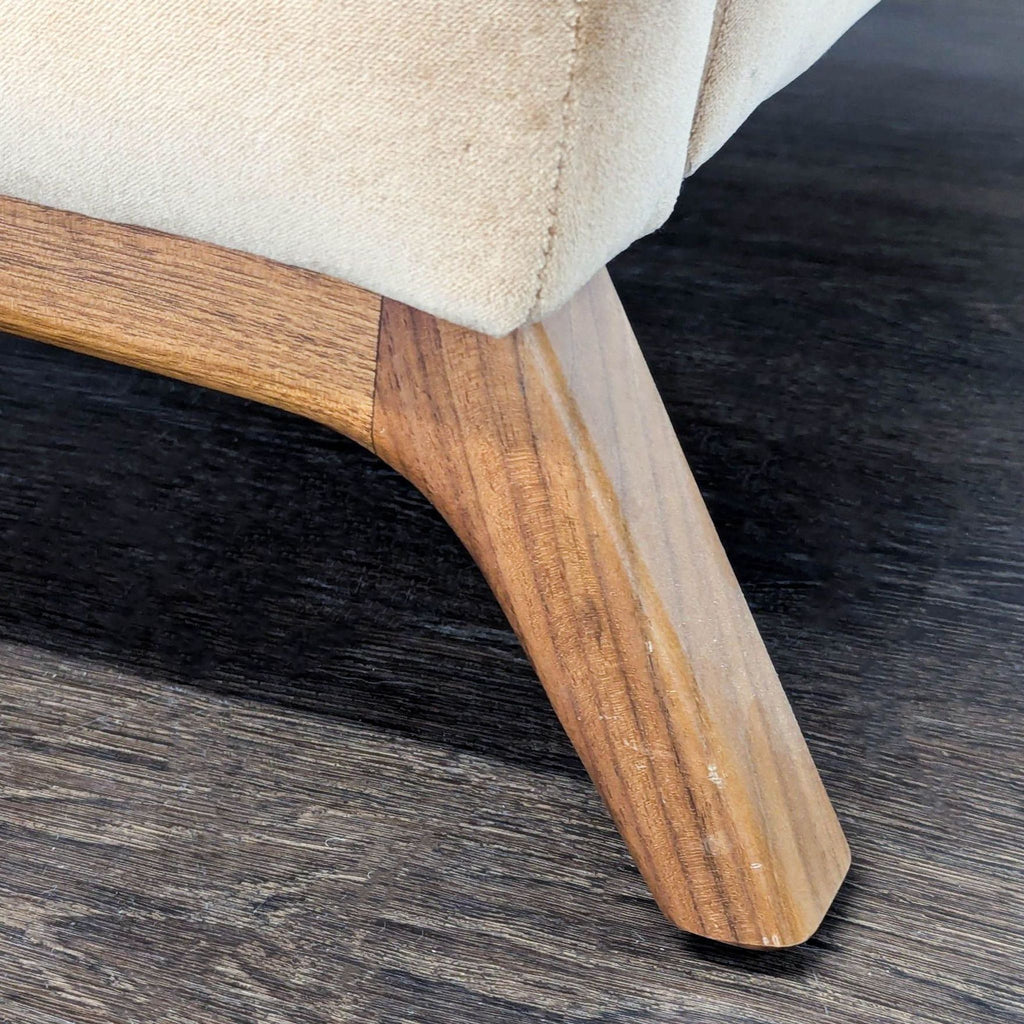 Room and Board Wynton Modern Tan Recliner Lounge Chair