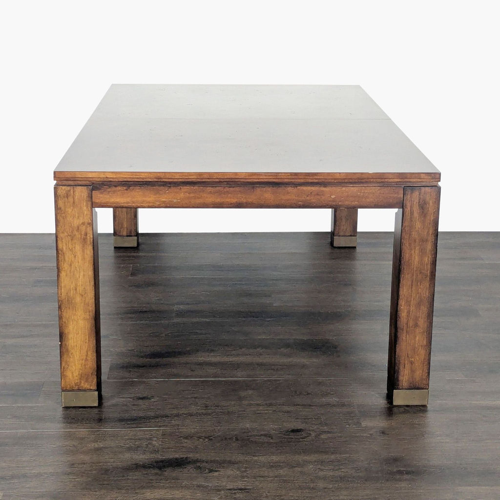 Bassett 9-Piece Wooden Extendable Dining Set with Cushioned Chairs