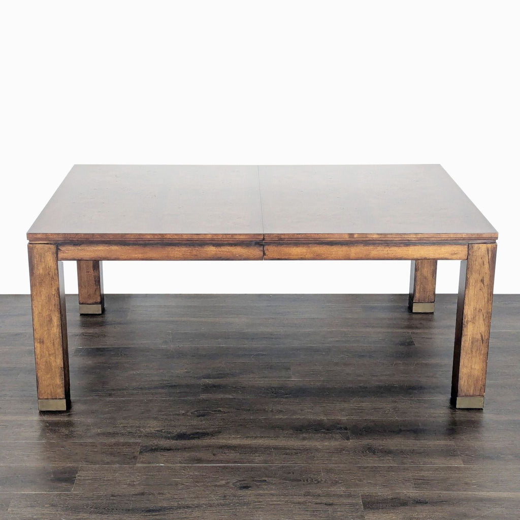 Bassett 9-Piece Wooden Extendable Dining Set with Cushioned Chairs