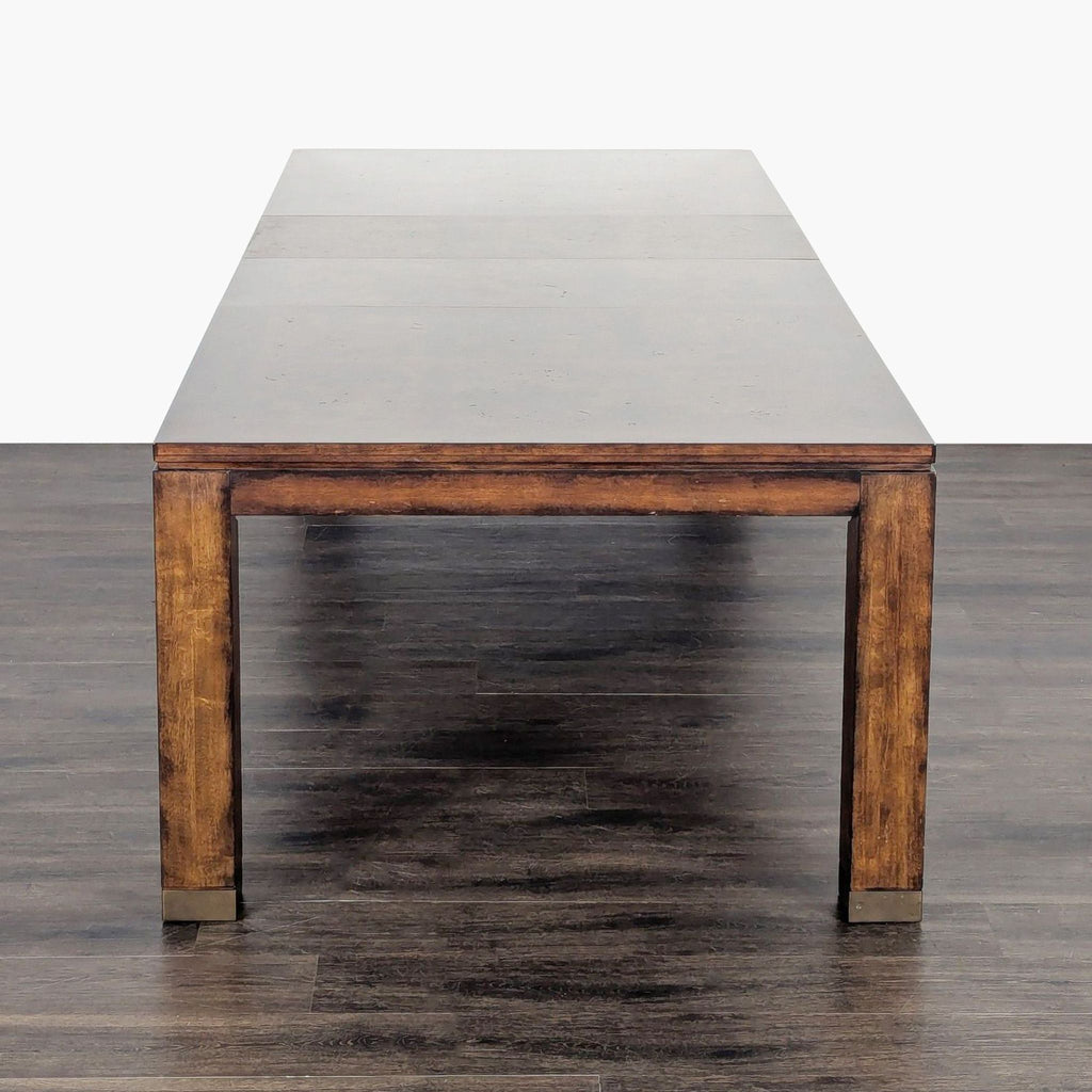 Bassett 9-Piece Wooden Extendable Dining Set with Cushioned Chairs