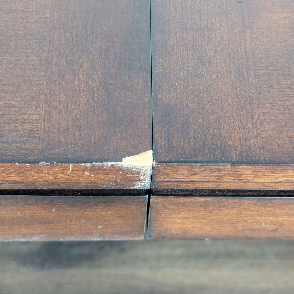 Bassett 9-Piece Wooden Extendable Dining Set with Cushioned Chairs