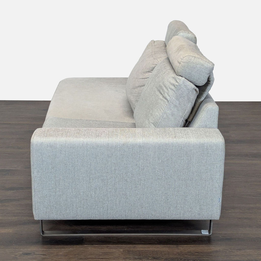 BoConcept Modern Light Gray Sectional with Adjustable Headrests - Accepted Offer (36.84% discount)