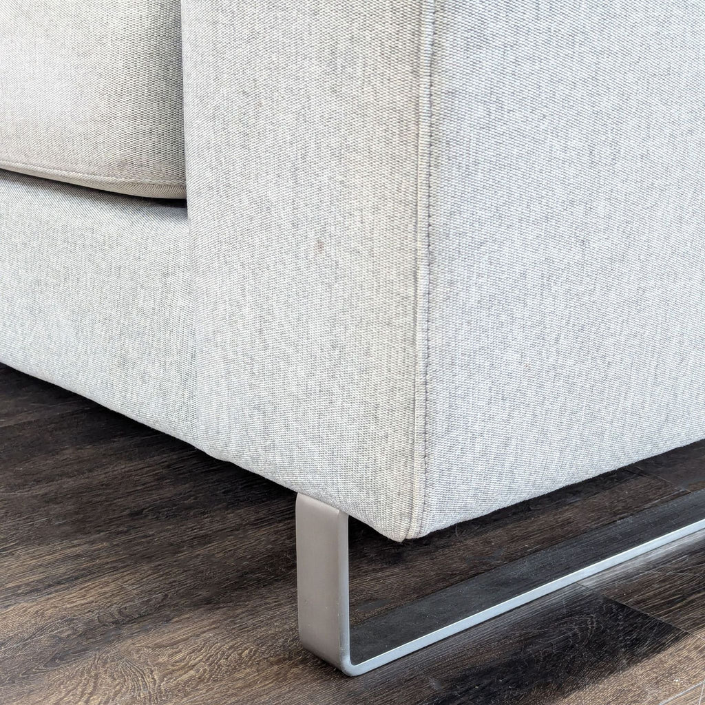 BoConcept Modern Light Gray Sectional with Adjustable Headrests - Accepted Offer (36.84% discount)