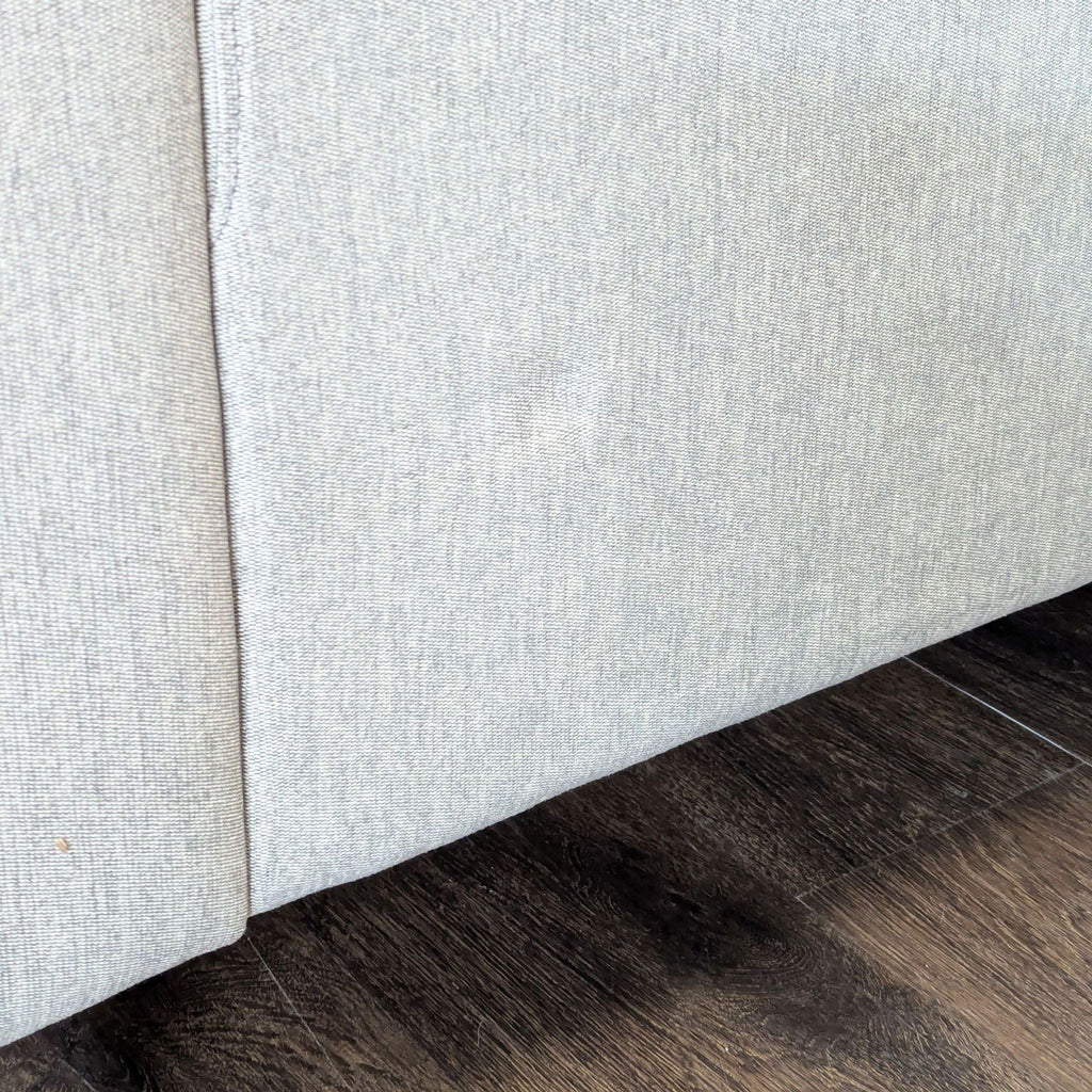 BoConcept Modern Light Gray Sectional with Adjustable Headrests