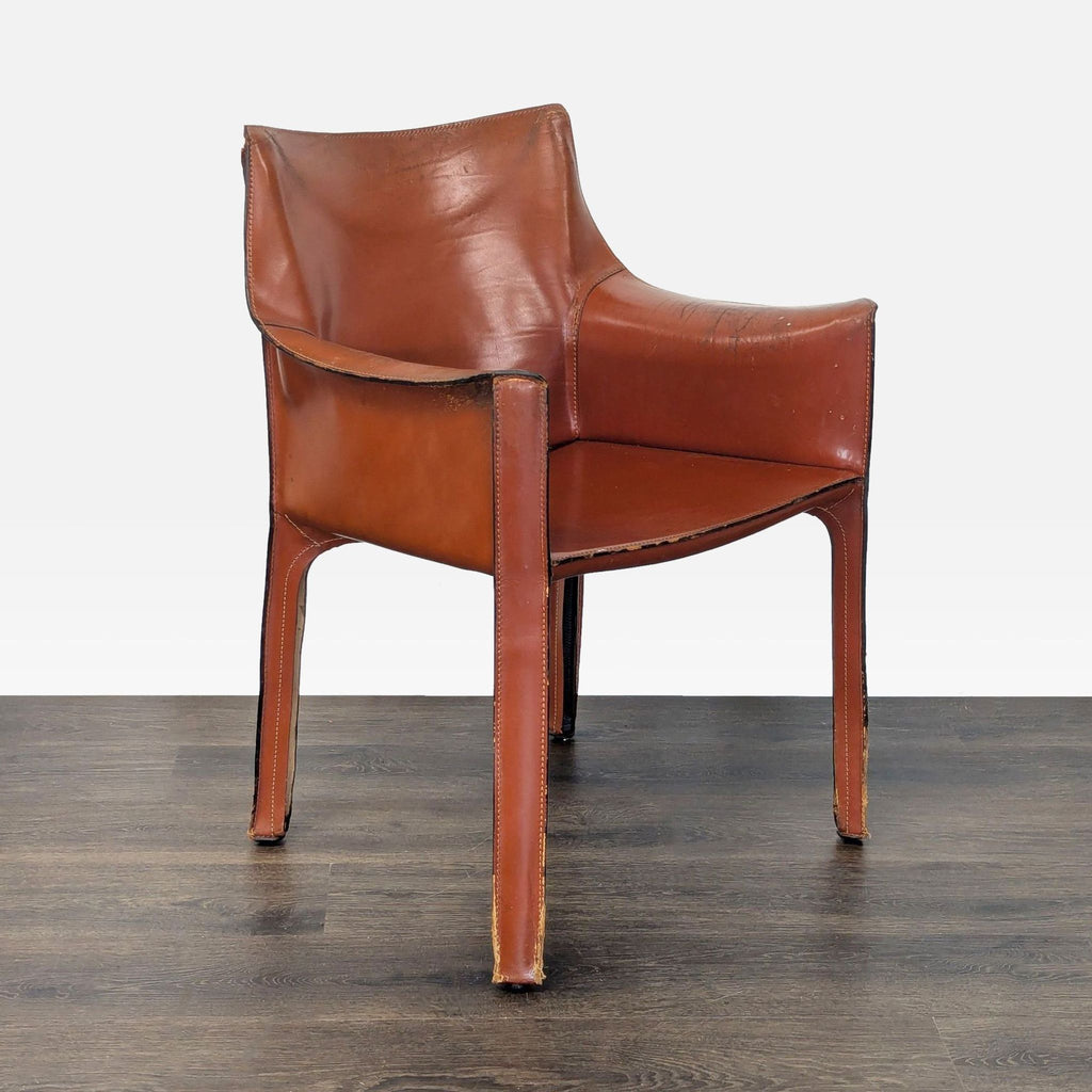 Set of Six Vintage Mario Bellini Dining Chairs for Cassina Cab