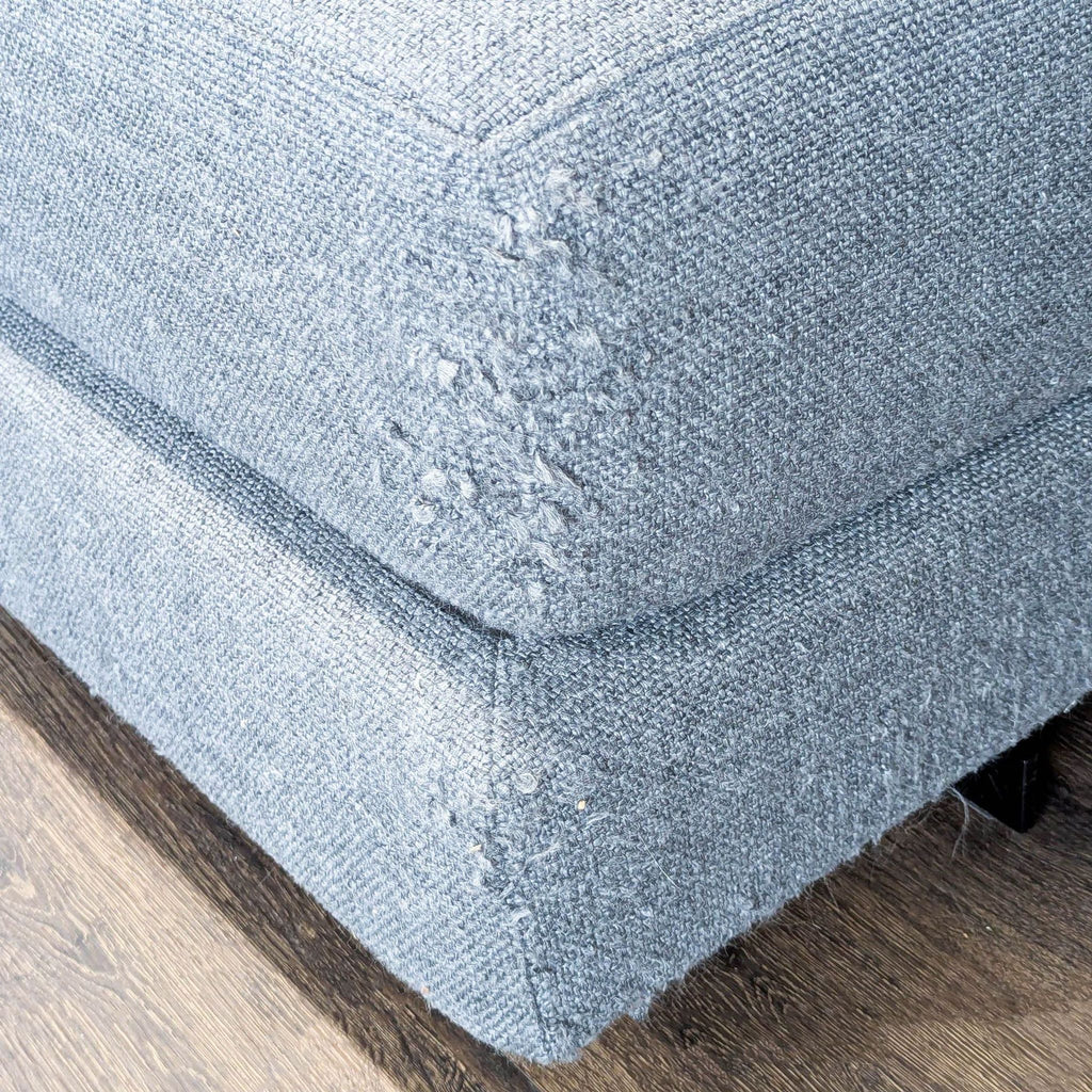 Design Within Reach Blue Modern Daybed Sofa with Pillow