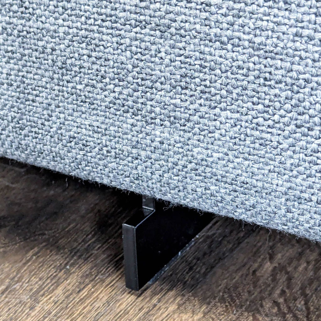 Design Within Reach Blue Modern Daybed Sofa with Pillow