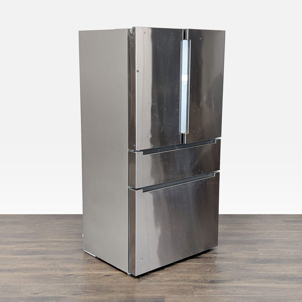 Bosch French Door Refrigerator with Bottom Freezer Drawers – Stainless Steel