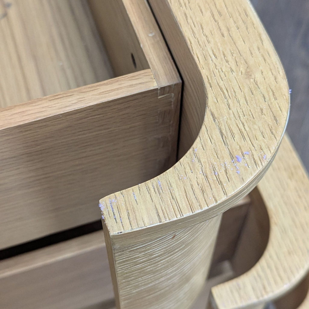 Restoration Hardware Ligne Three Drawer Nightstand