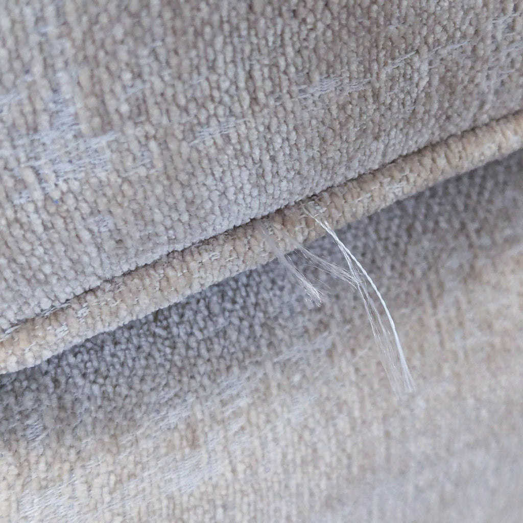 Upholstered Ottoman with Bun Feet - Accepted Offer (47.83% discount)