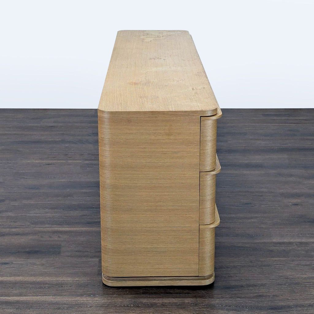 Restoration Hardware Ligné Modern 9-Drawer Dresser in Light Wood Finish