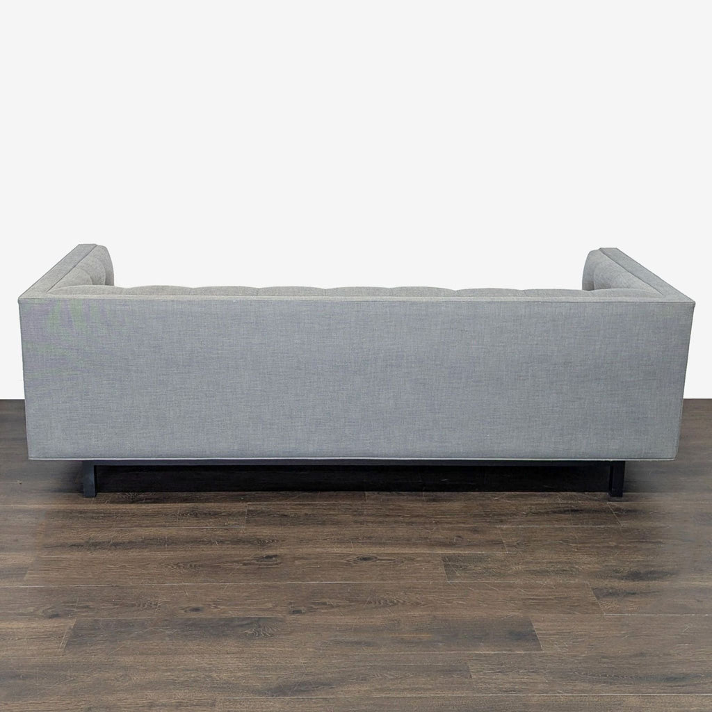 Restoration Hardware Madison Modern 3-Seat Sofa in Light Gray Fabric