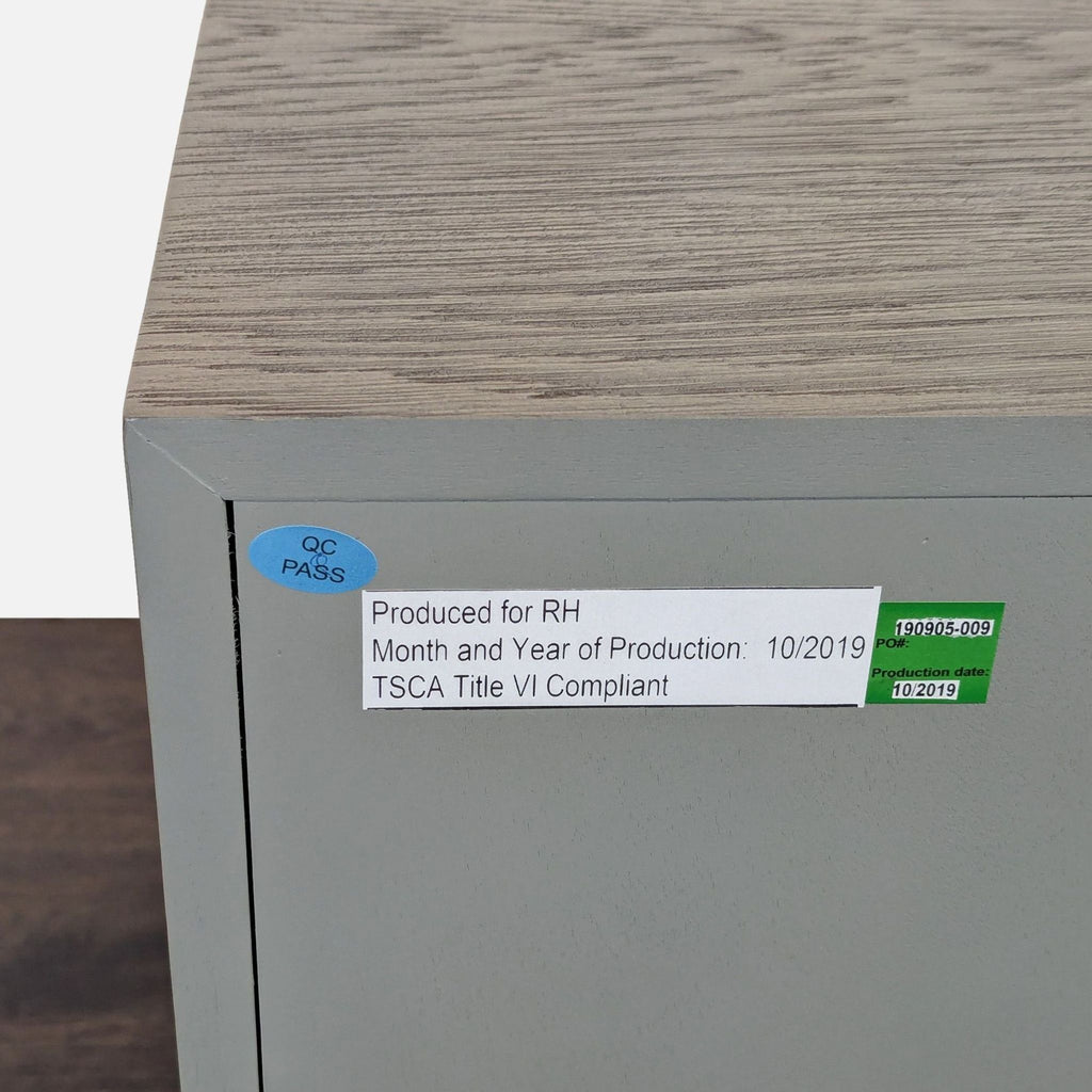 Restoration Hardware Calvin Right Closed Nightstand