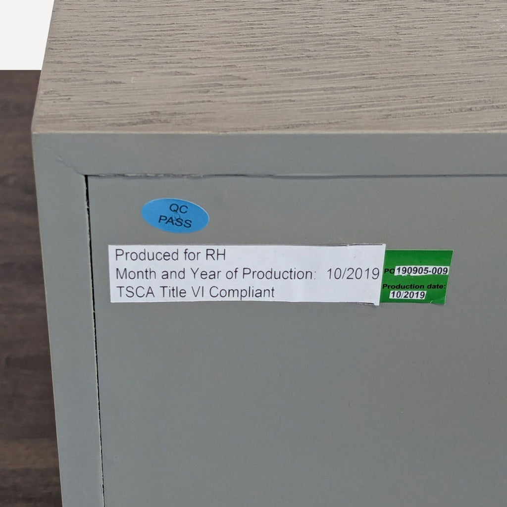 Restoration Hardware Calvin Left Closed Nightstand