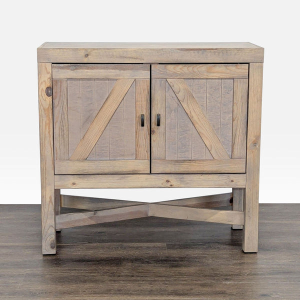 Two Door Rustic Storage Cabinet