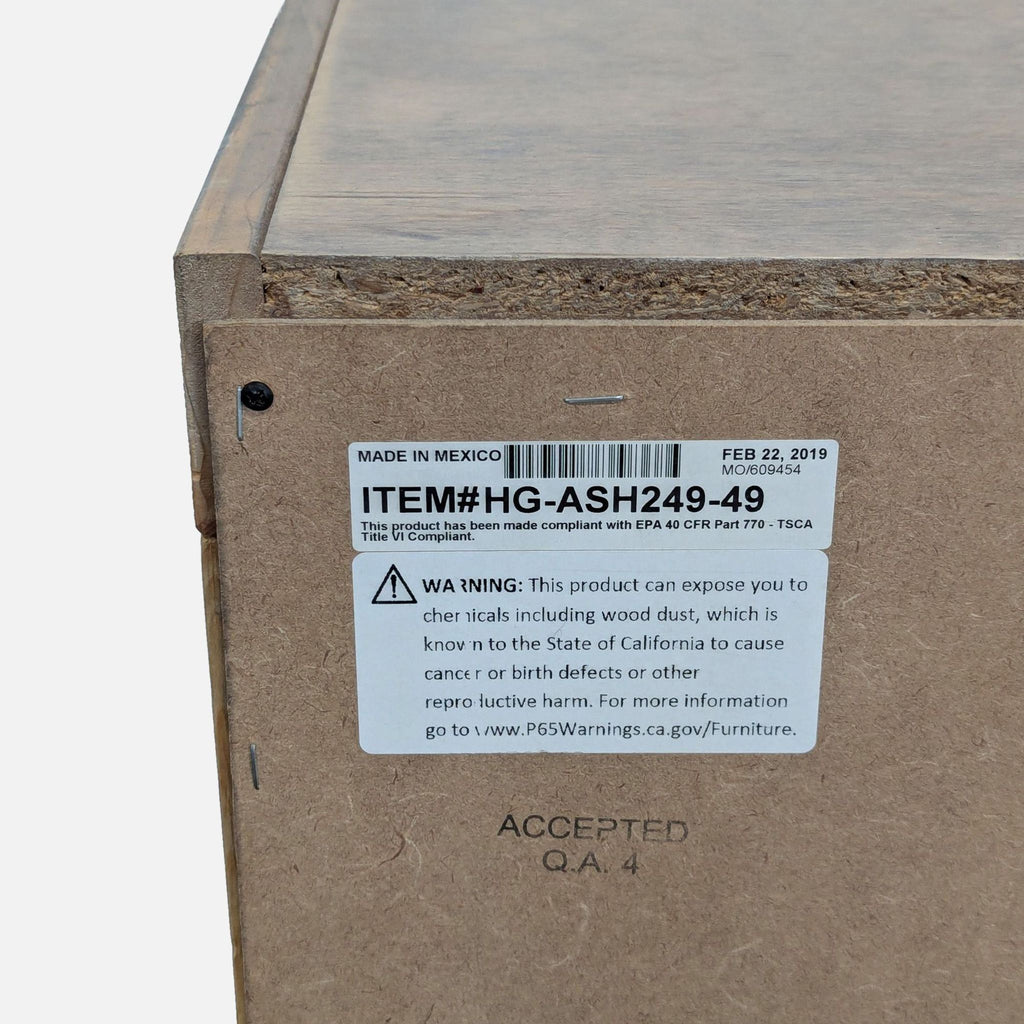 Two Door Rustic Storage Cabinet