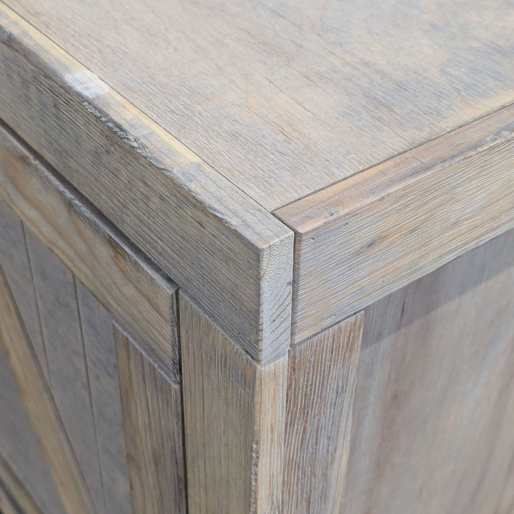 Two Door Rustic Storage Cabinet