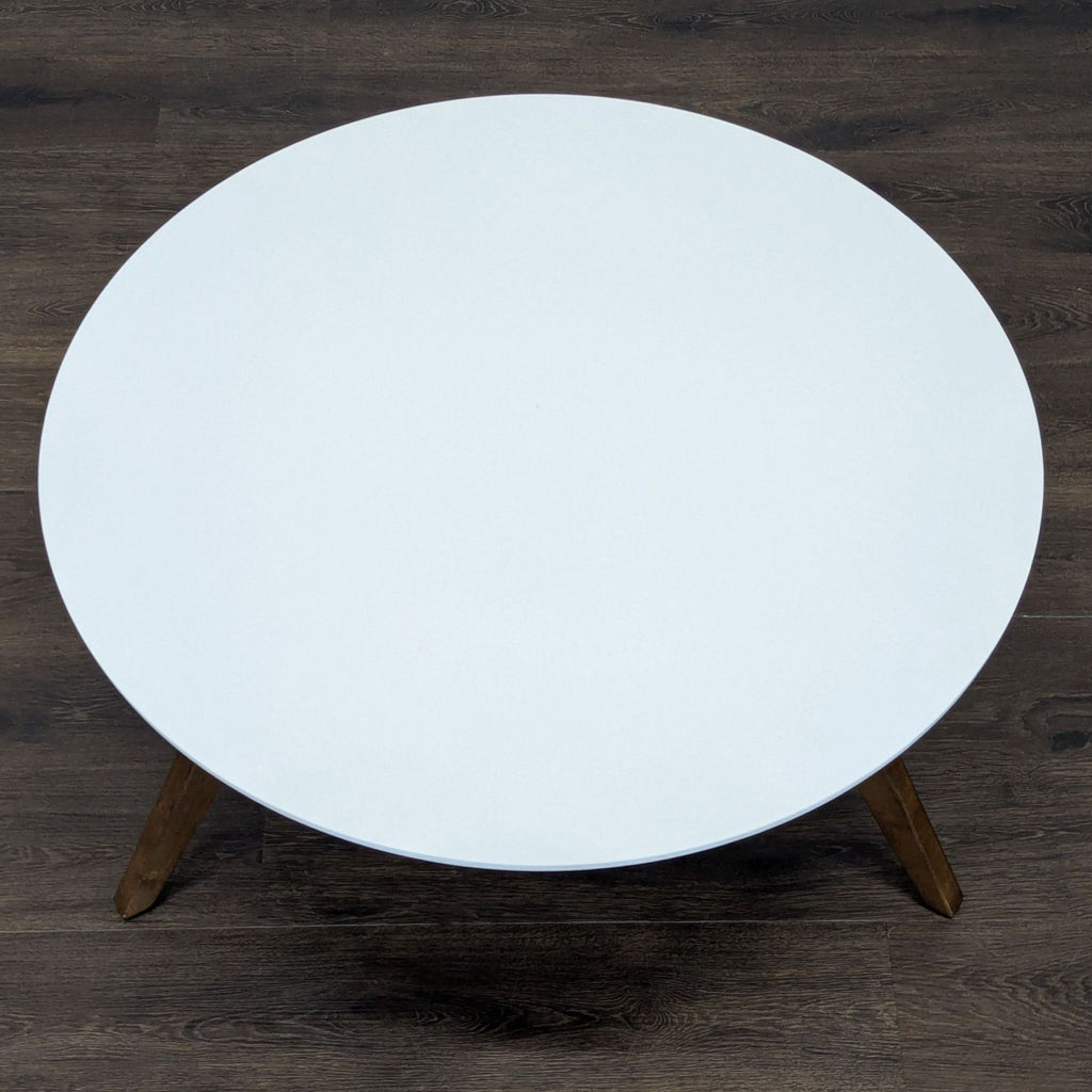 Wood Base Coffee Table