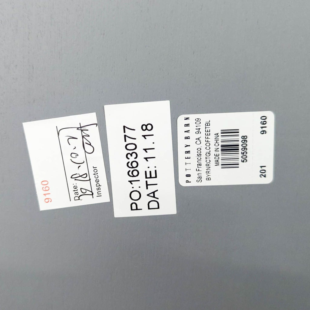 Pottery Barn Byron Rectangular Coffee Table