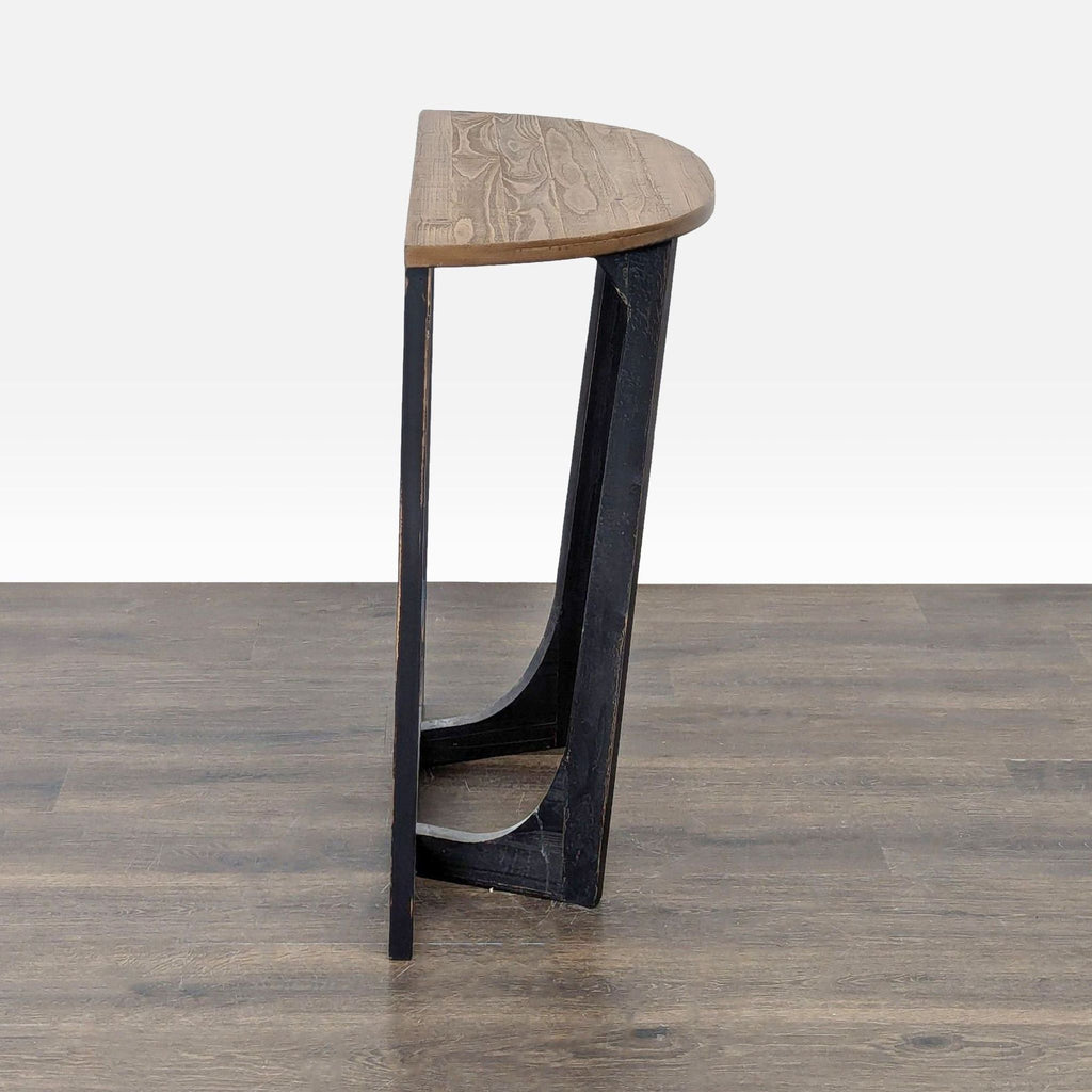 Cozayh Home Demi-Lune Wood Console Table