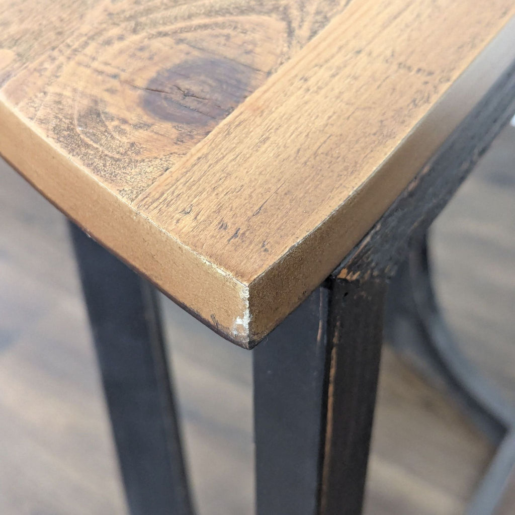 Cozayh Home Demi-Lune Wood Console Table