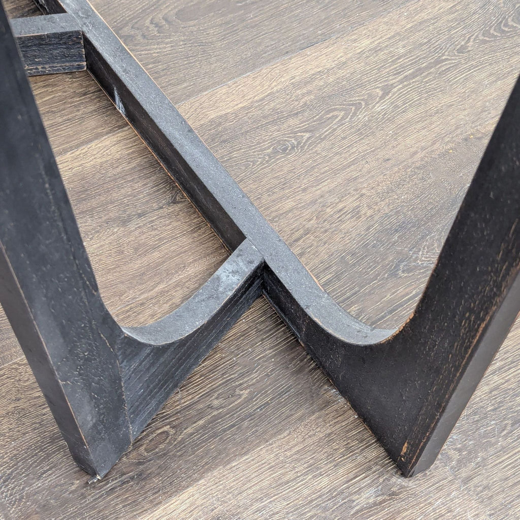 Cozayh Home Demi-Lune Wood Console Table