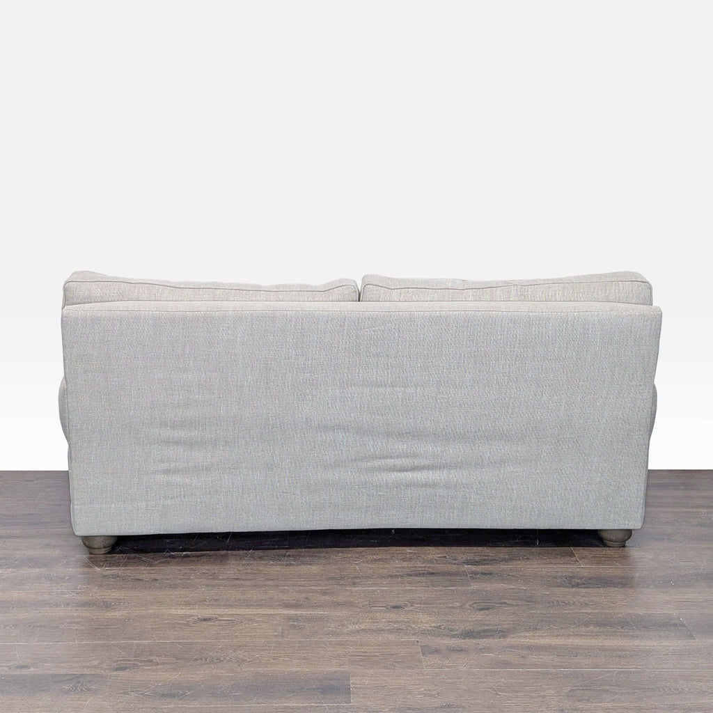 Restoration Hardware Lancaster Light Gray Queen Sleeper Sofa – Comfortable Pull-Out Bed - Accepted Offer (26.92% discount)