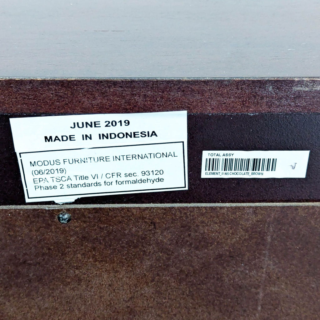 Modus Furniture Element Nightstand